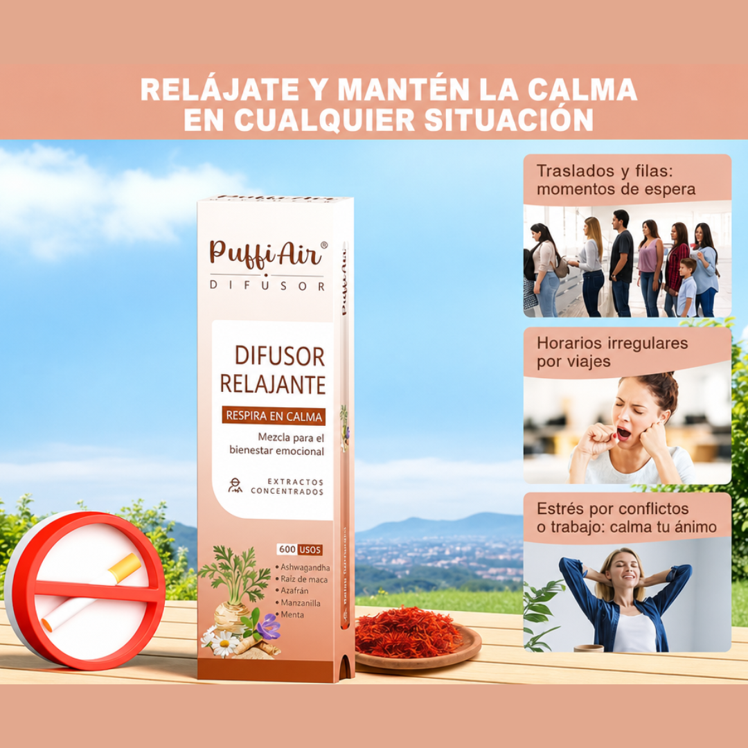 Puffi – Fórmula Natural 4 en 1 para Dejar el Vape.