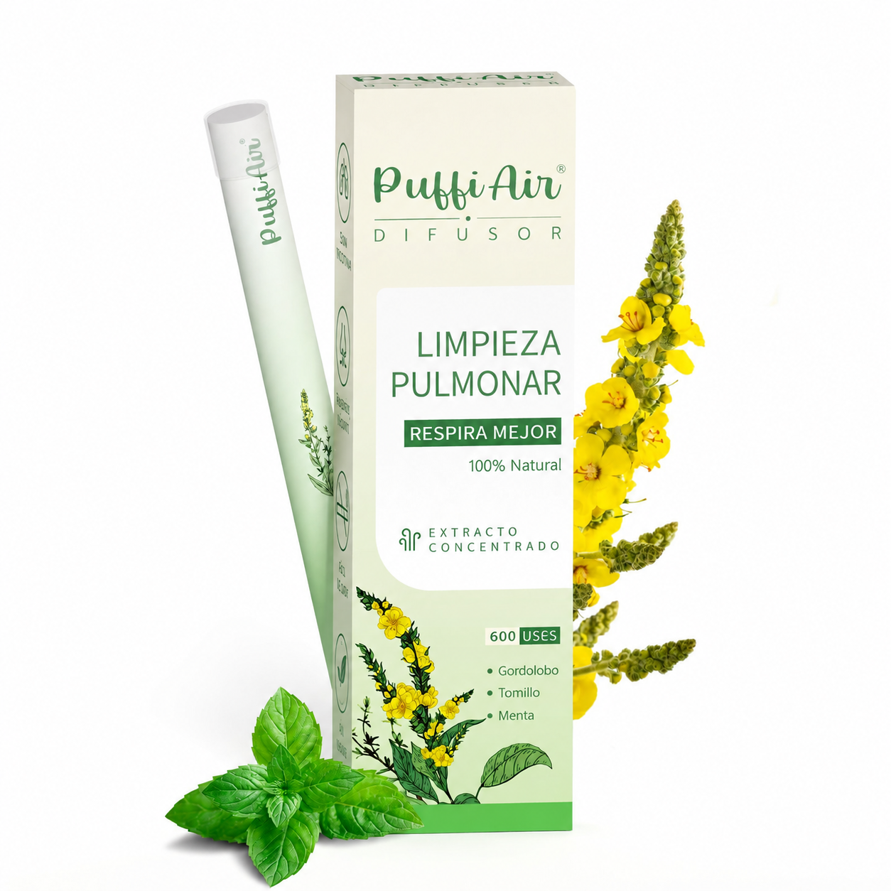 Puffi – Fórmula Natural 4 en 1 para Dejar el Vape.