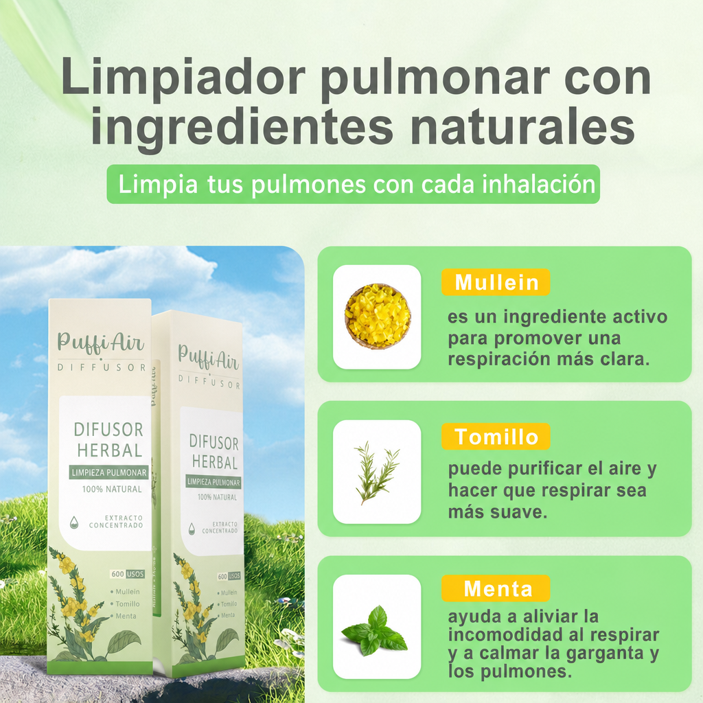 Puffi – Fórmula Natural 4 en 1 para Dejar el Vape.