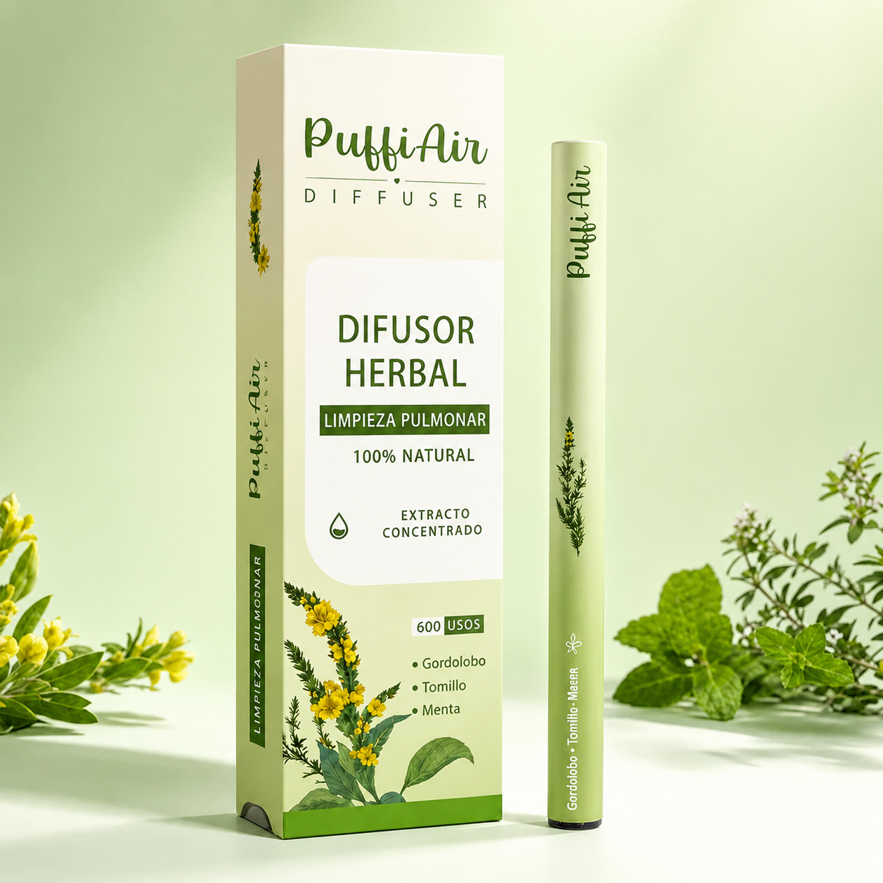 Puffi – Fórmula Natural 4 en 1 para Dejar el Vape.