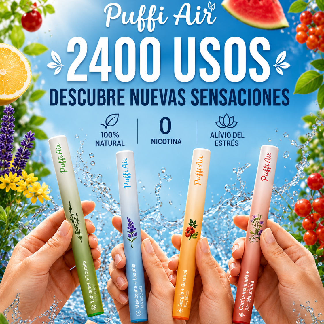 Puffi – Fórmula Natural 4 en 1 para Dejar el Vape.