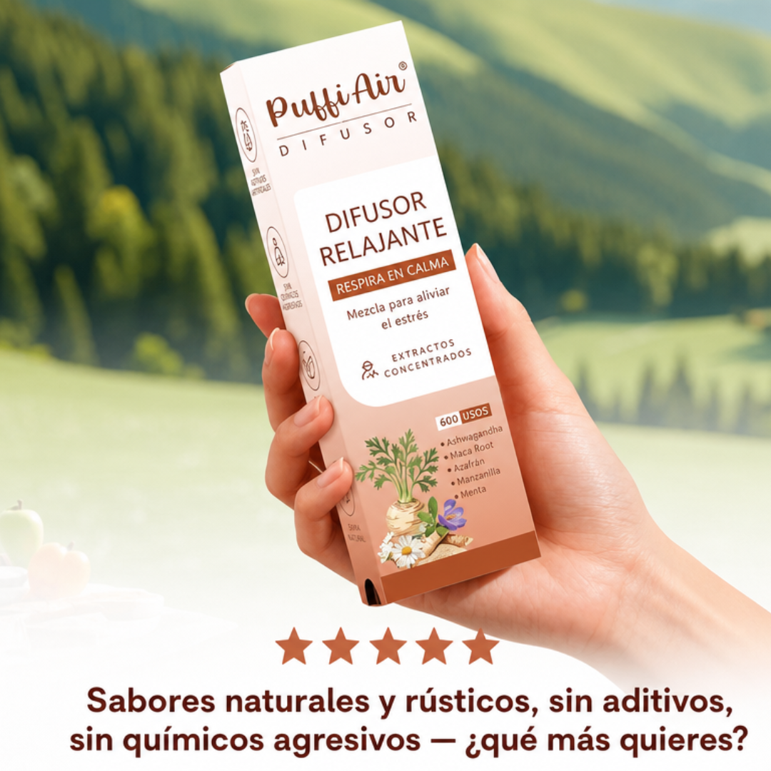 Puffi – Fórmula Natural 4 en 1 para Dejar el Vape.